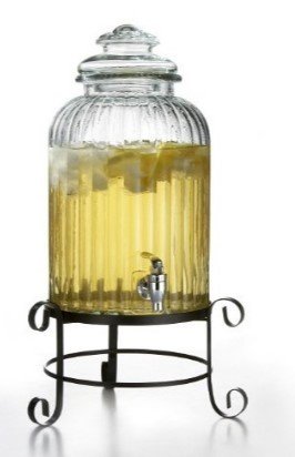Beverage Dispenser w/Stand - 3 Gallon Beverage Dispenser w/Stand