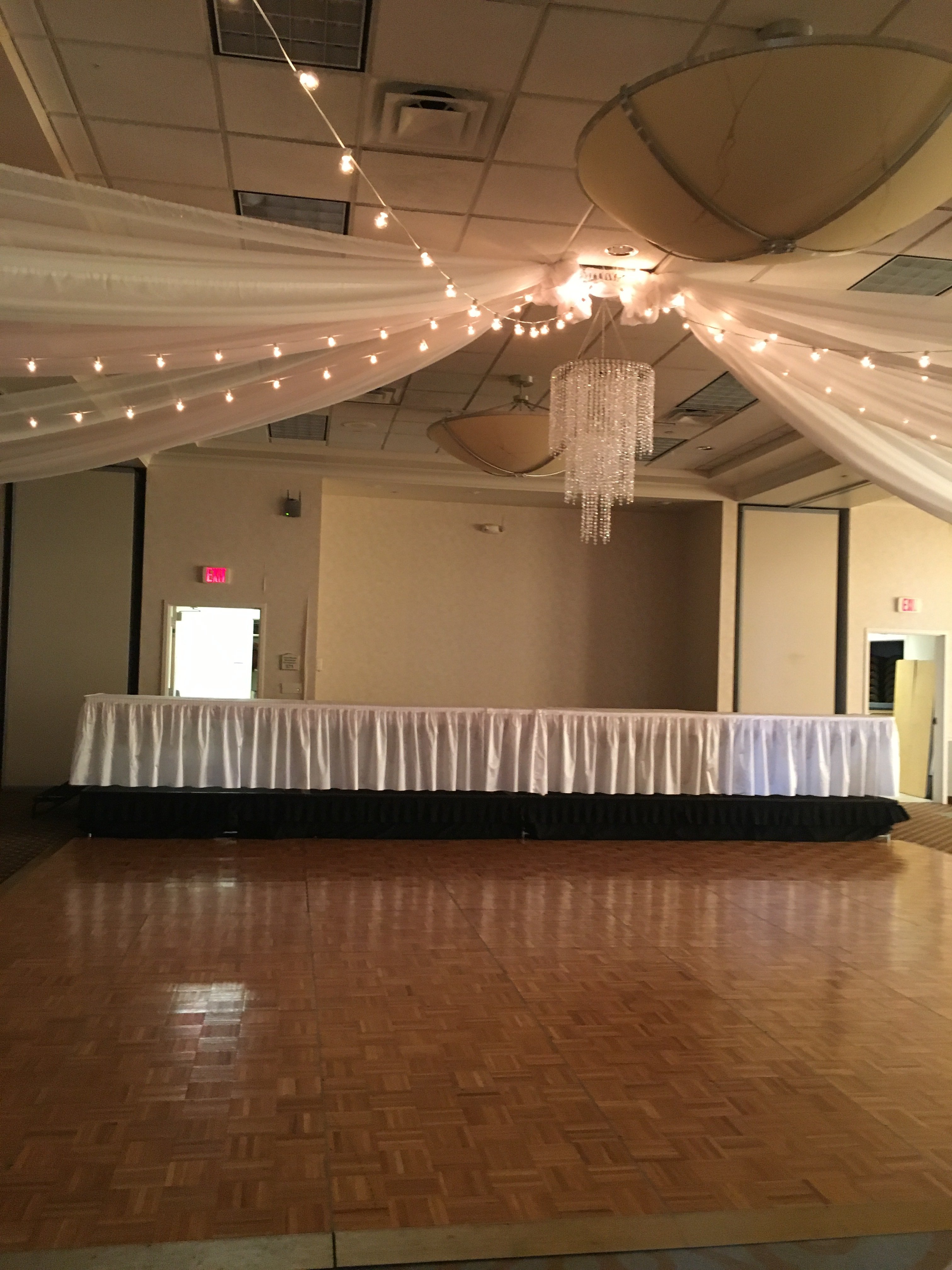Forte Conference & Banquet Center Ceiling Draping - Des Monies Forte Conference & Banquet Center - Des Monies - Beyond Elegance