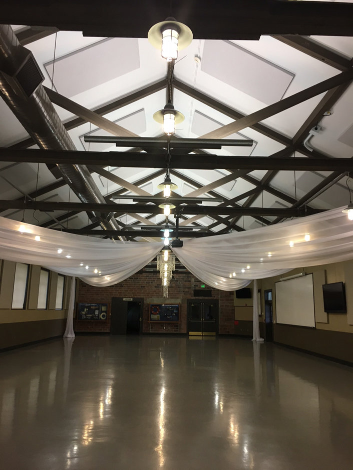 Camp Dodge Ceiling Draping Des Moines Iowa Ceiling