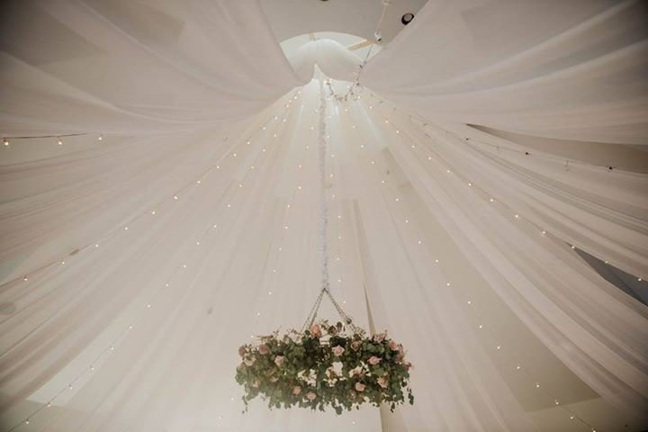 Glen Oaks Country Club - West Des Moines - Ceiling Draping Glen Oaks Country Club - West Des Moines - Ceiling Draping