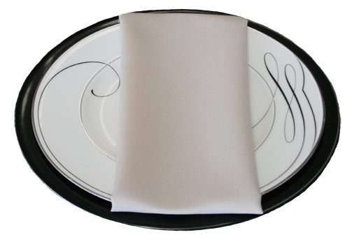 Beige Napkins Beige Polyester Napkin Rental