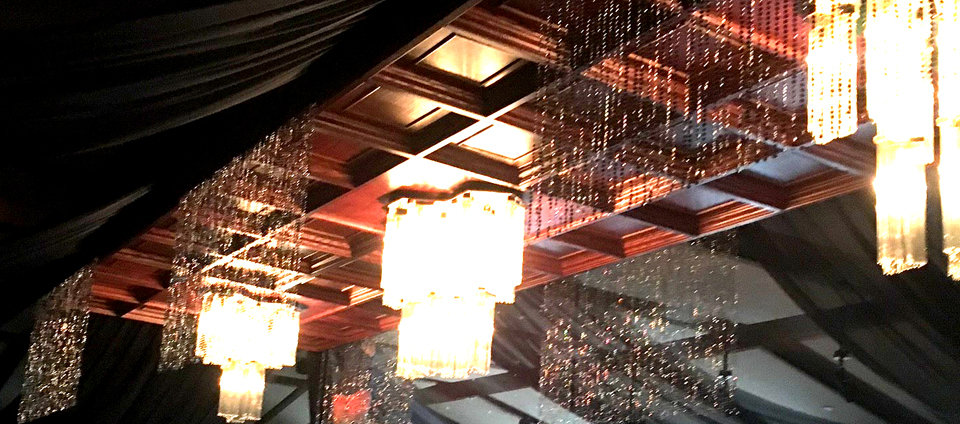 Crystal Beaded Curtain - 35" x 48" - Black Crystal Beaded Curtain - 35" x 48" - Black