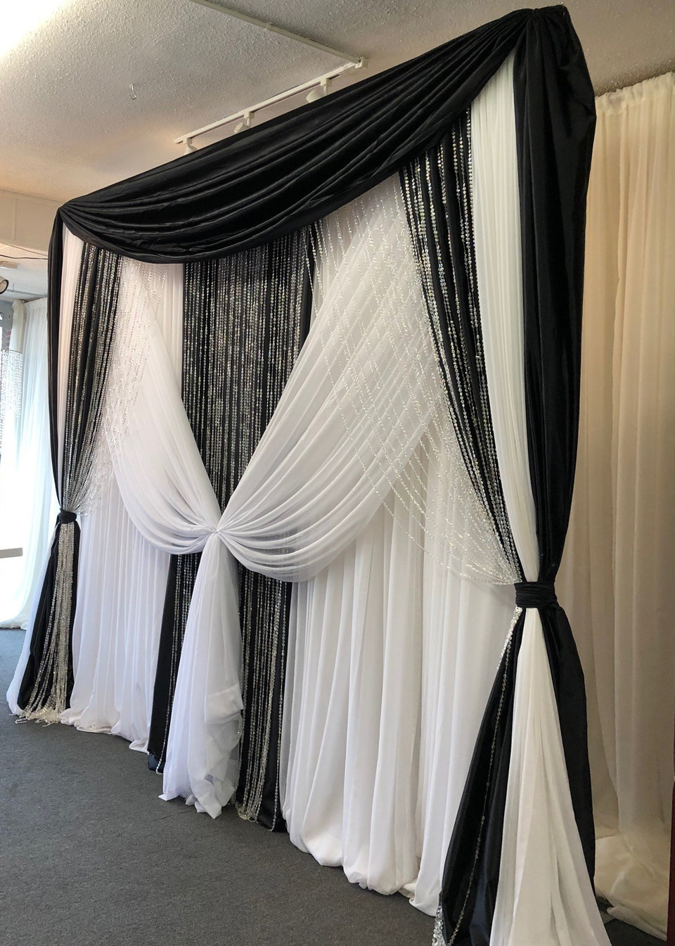Crystal Beaded Curtain - 12' Crystal Beaded Curtain - 12'