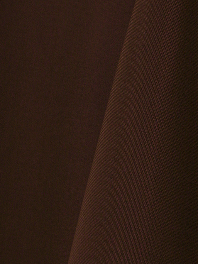 Brown Solid Polyester Table Skirting Rental Brown Solid Polyester Table Skirting Rental