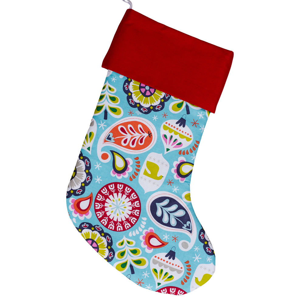 blue christmas stocking large handmade stocking for girls or boys cs0019 red cuff - Girls Christmas Stocking blue christmas stocking large handmade stocking for girls or boys cs0019 red cuff - Girls Christmas Stocking