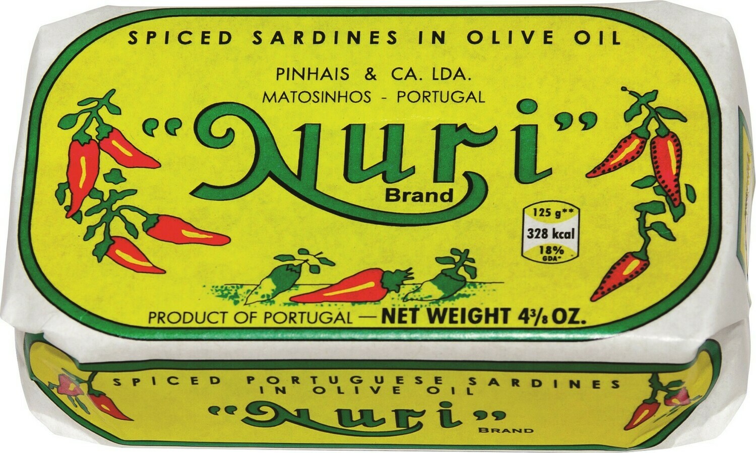 Nuri Portuguese Spiced Sardines in Olive Oil (4.3 oz)