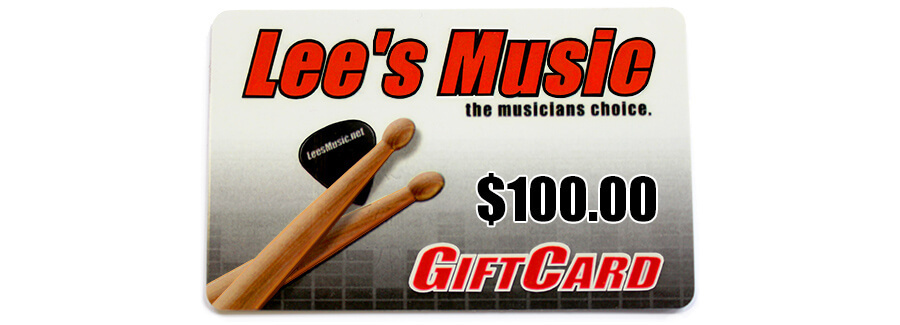 Lee's Music Gift Card - $100 22924
