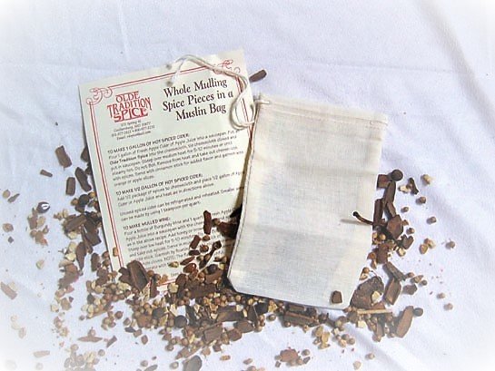 Whole Mulling Spice Pieces in a Bag 104