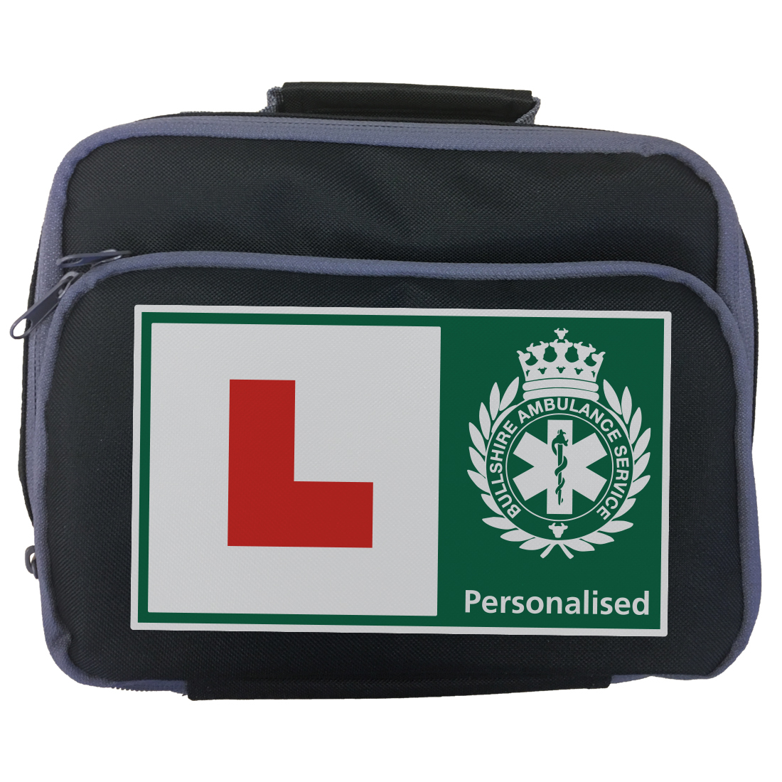 Personalised 'Bullshire Ambulance Driver' Lunch Bag LearnerAmbulanceDriverLunchBag