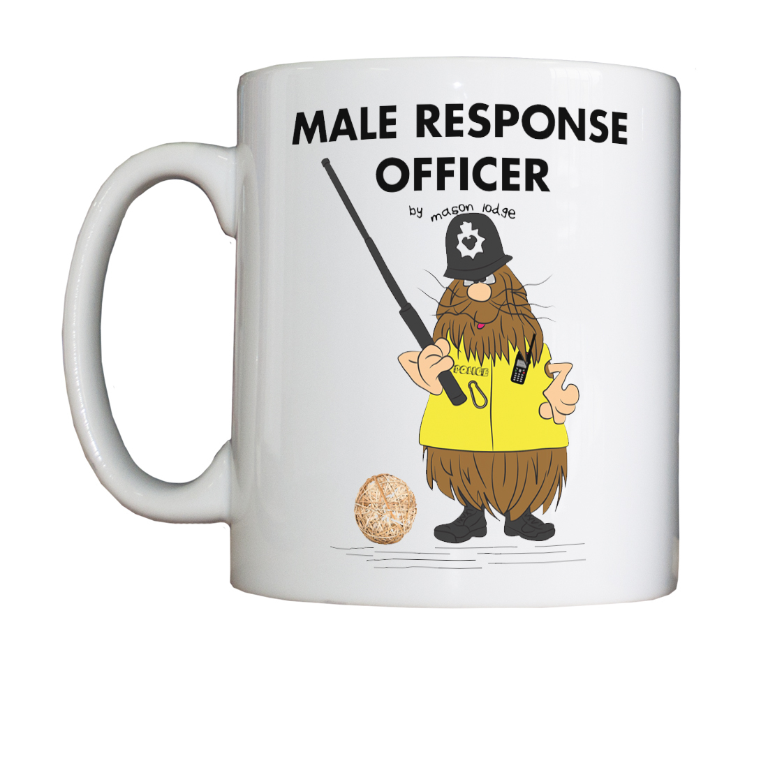 Personalised 'Male Response Officer' Drinking Vessel (Mug) MaleResponseMUG