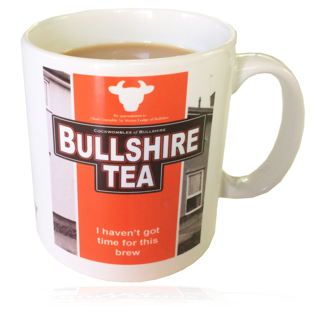 Personalised 'Bullshire Tea' Drinking Vessel (Mug) BullshireTeaMug
