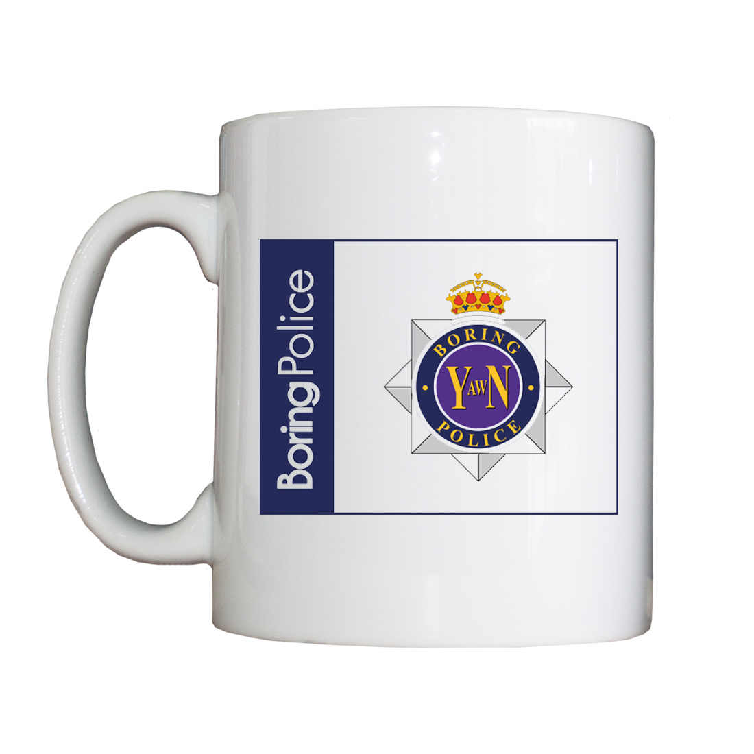Personalised 'Boring' Drinking Vessel (Mug) BoringMug