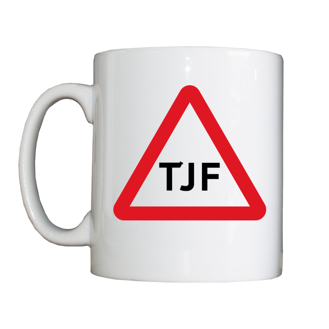 Personalised 'TJF' Drinking Vessel (Mug) NewTJFMug