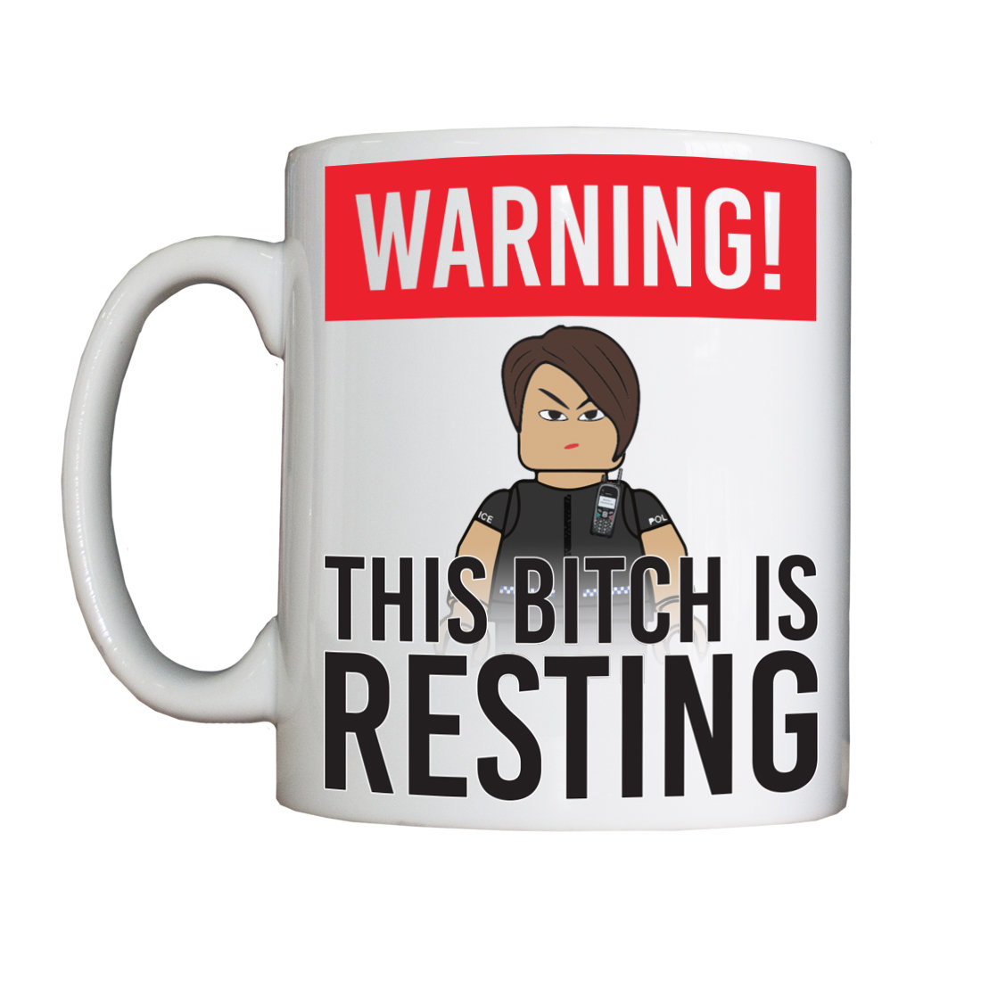 Personalised 'Resting' Drinking Vessel (Mug) RestingMug