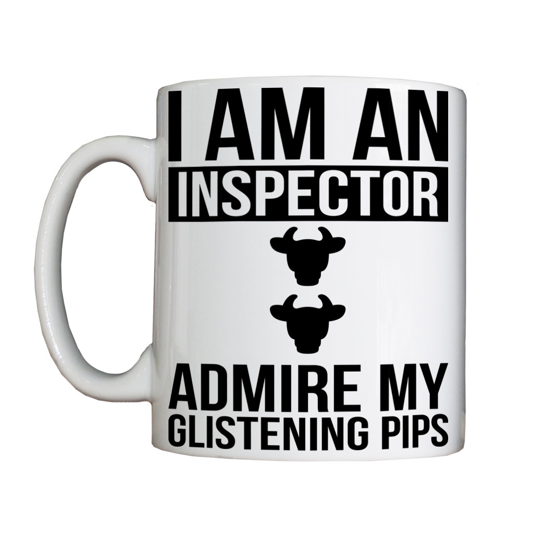 Personalised 'I am an Inspector' Drinking Vessel (Mug) InspectorMUG