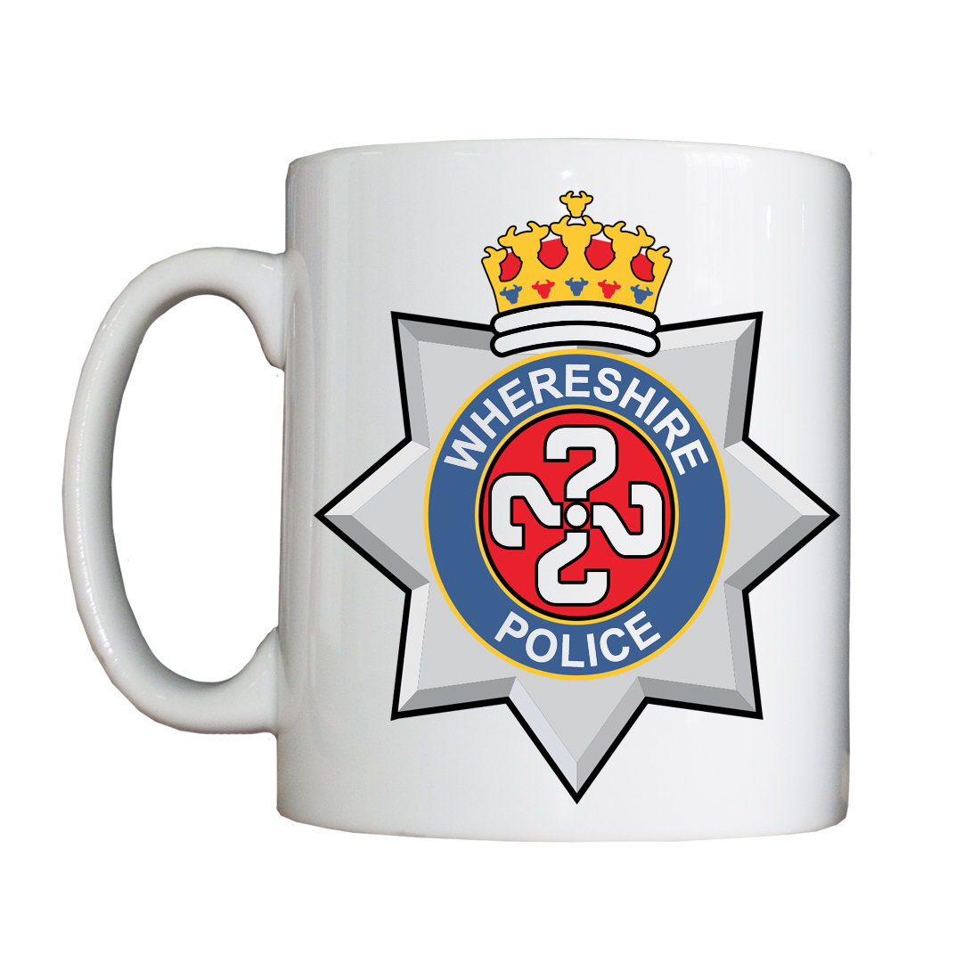 Personalised 'Whereshire' Mug WhereshireMug