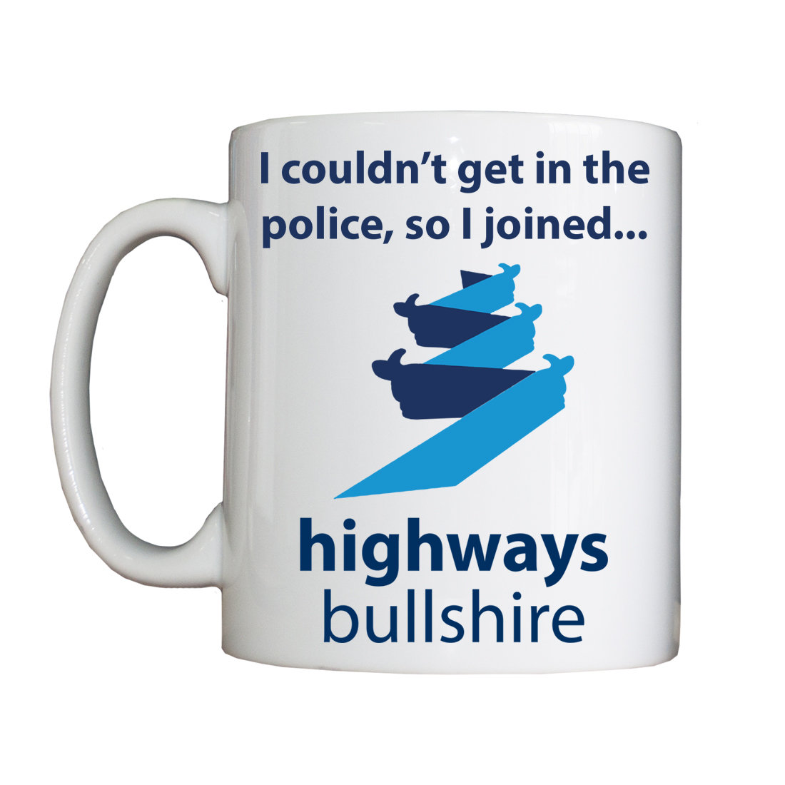 Personalised 'Highways Bullshire' Mug HBENewHighwaysBullshireMug