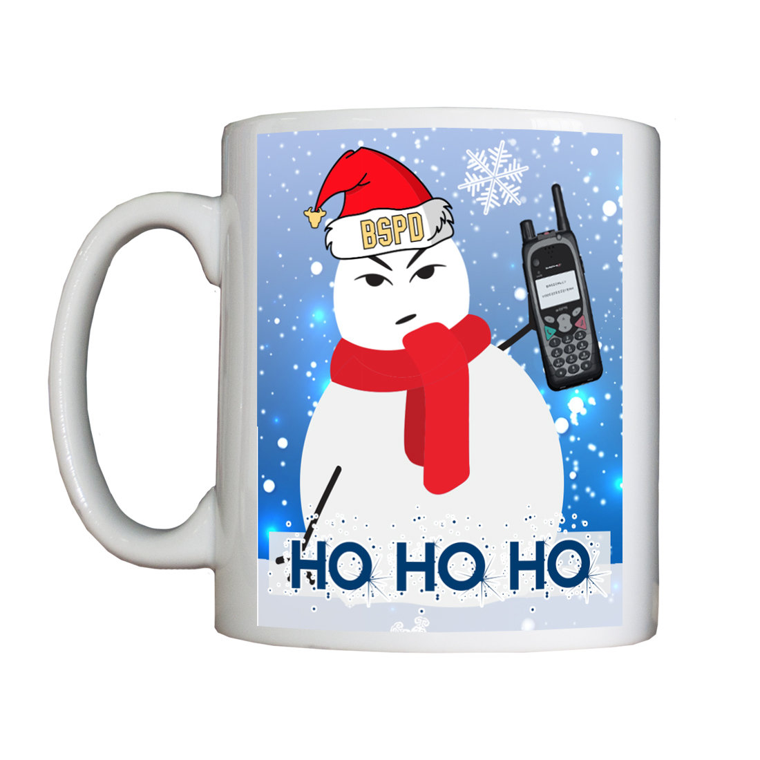 Personalised 'Bullshire Secret Santa' Mug SecretSantaMug