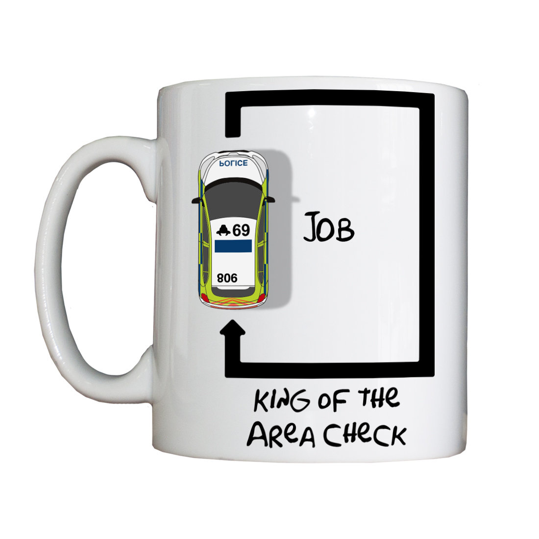 Personalised 'Area Check' Drinking Vessel AreaCheckVessel