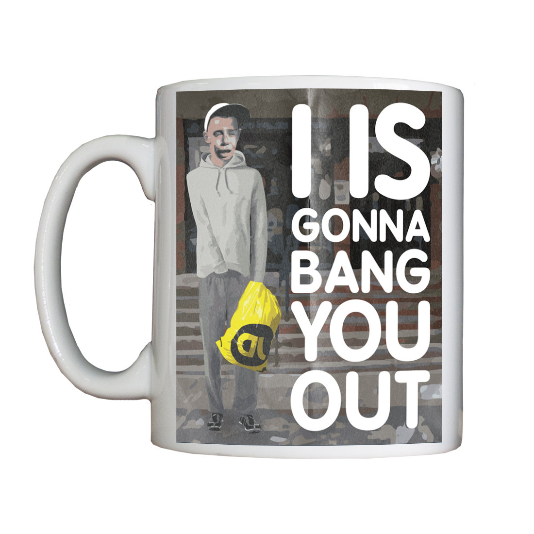 Personalised "Banged Out" Drinking Vessel (Mug) BangedOutMug
