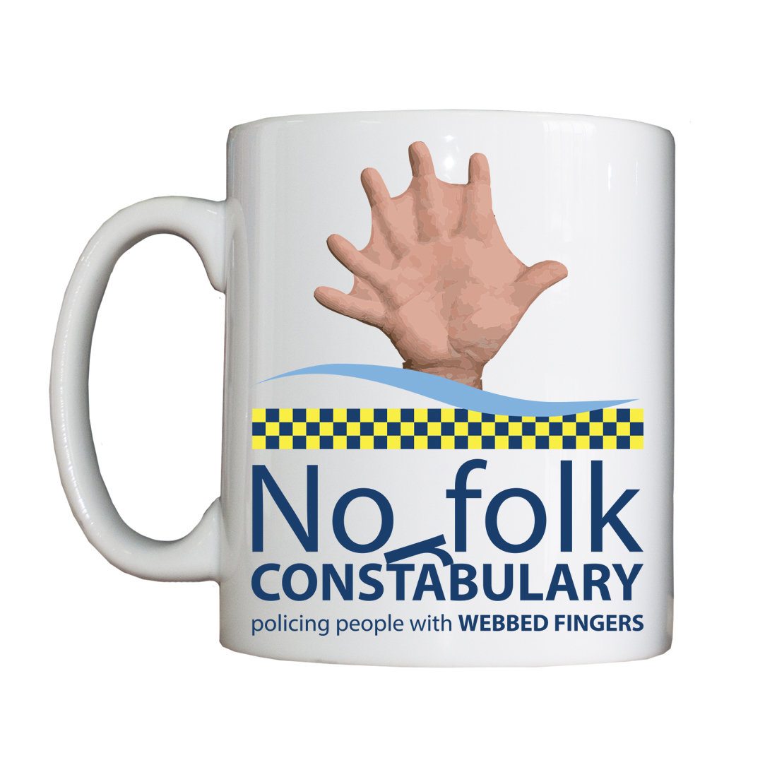 Personalised 'No Folk' Mug NoFolkMUG