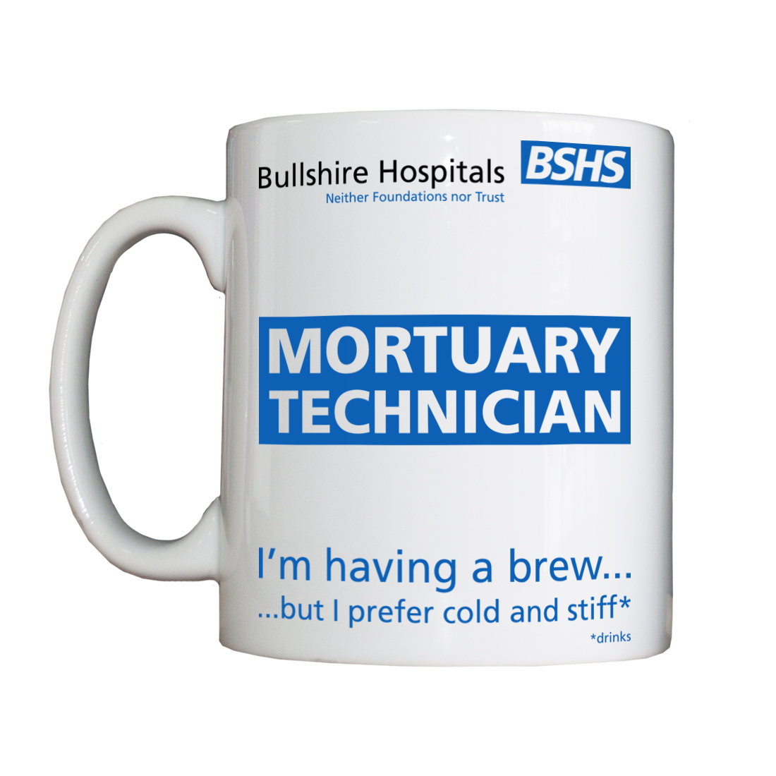 Personalised 'Mortuary Staff' Drinking Vessel MortuaryStaffVessel