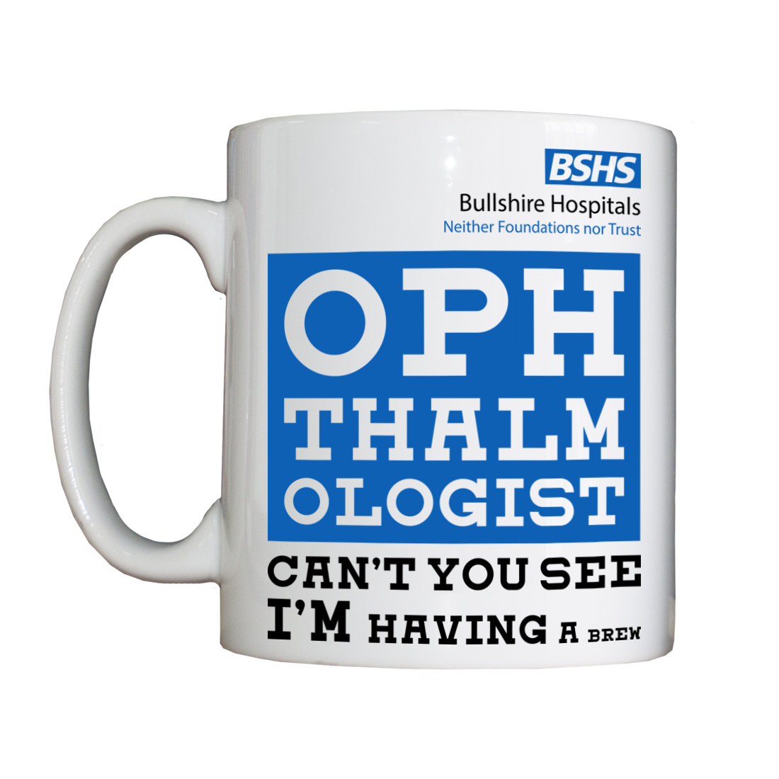Personalised 'Ophthalmologist' Drinking Vessel BSHSOpthalmologistVessel