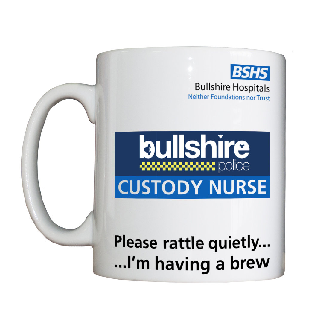 Personalised 'Custody Nurse' Drinking Vessel CustodyNurseVessel