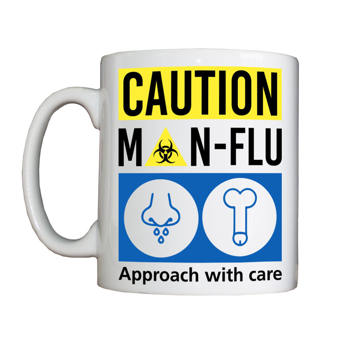 Personalised 'Man-Flu' Drinking Vessel ManFluVessel