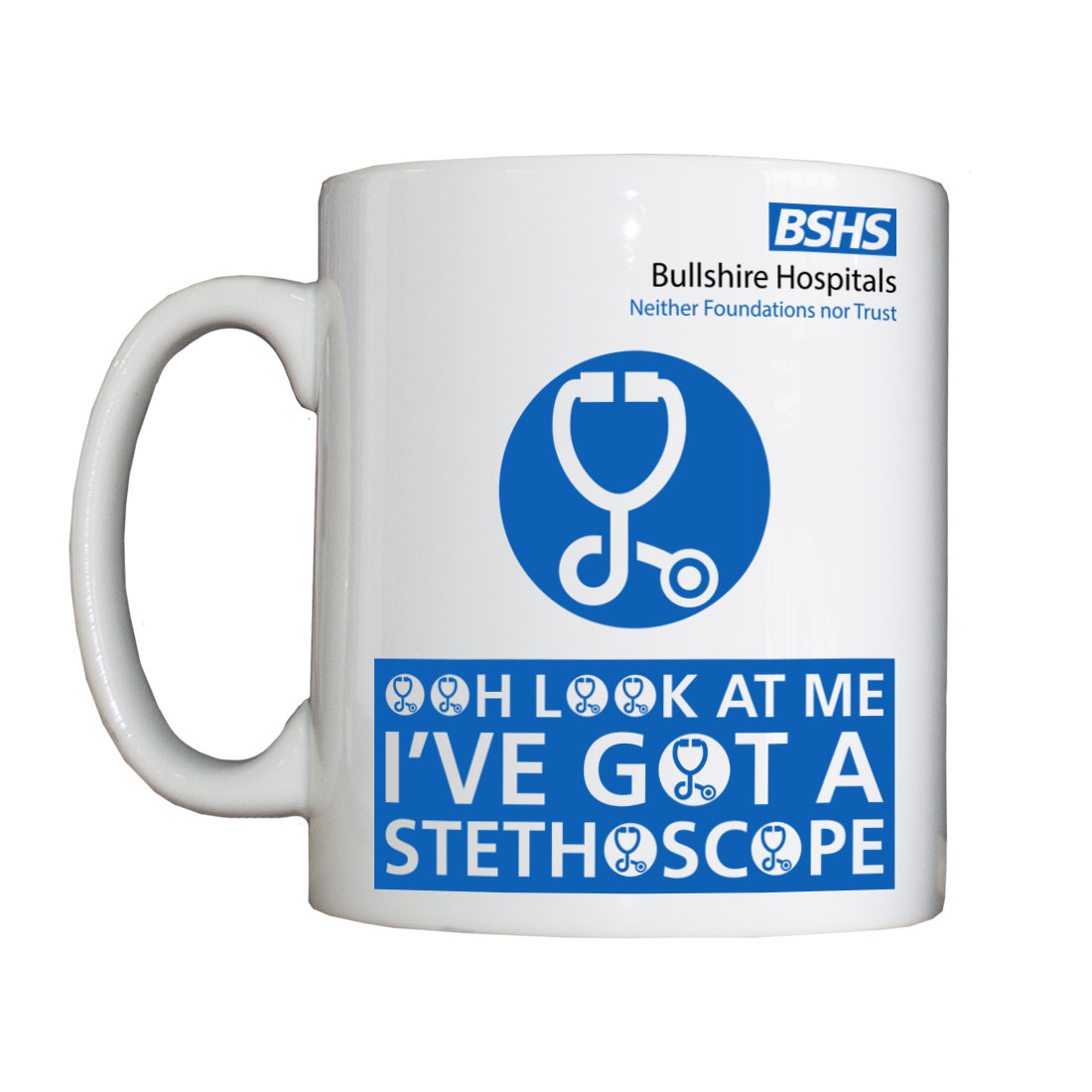 Personalised 'Stethoscope' Drinking Vessel BSHSStethoscopeVessel