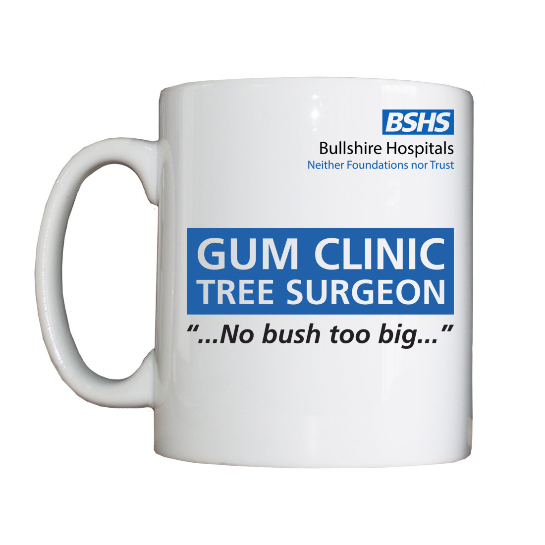 Personalised 'GUM Clinic Tree Surgeon' Drinking Vessel GUMClinicTreeSurgeonVessel