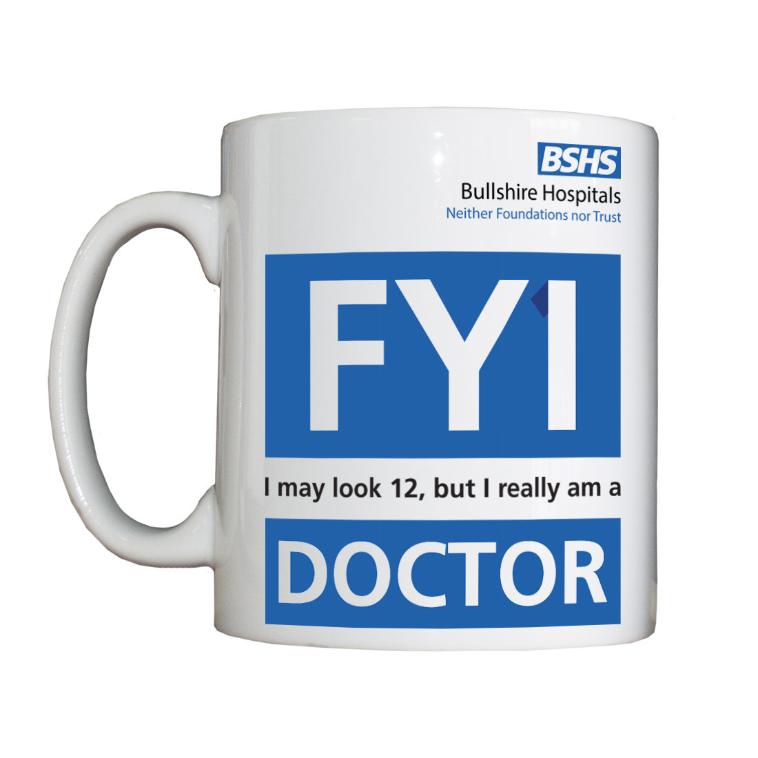 Personalised 'FY1 Doctor' Drinking Vessel FY1DoctorVessel
