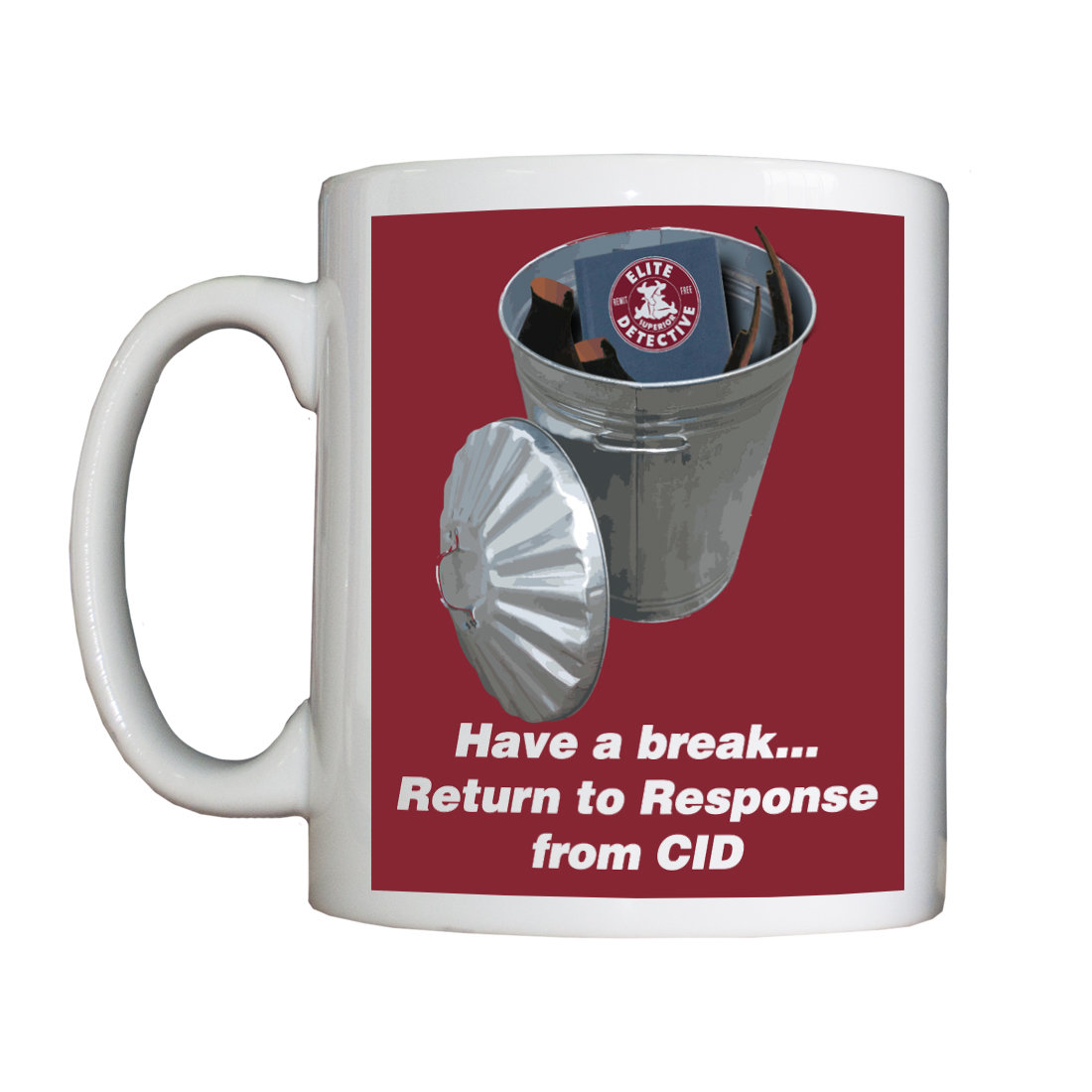 Personalised 'Return to Response from CID' Drinking Vessel ReturntoResponseFromCIDVessel
