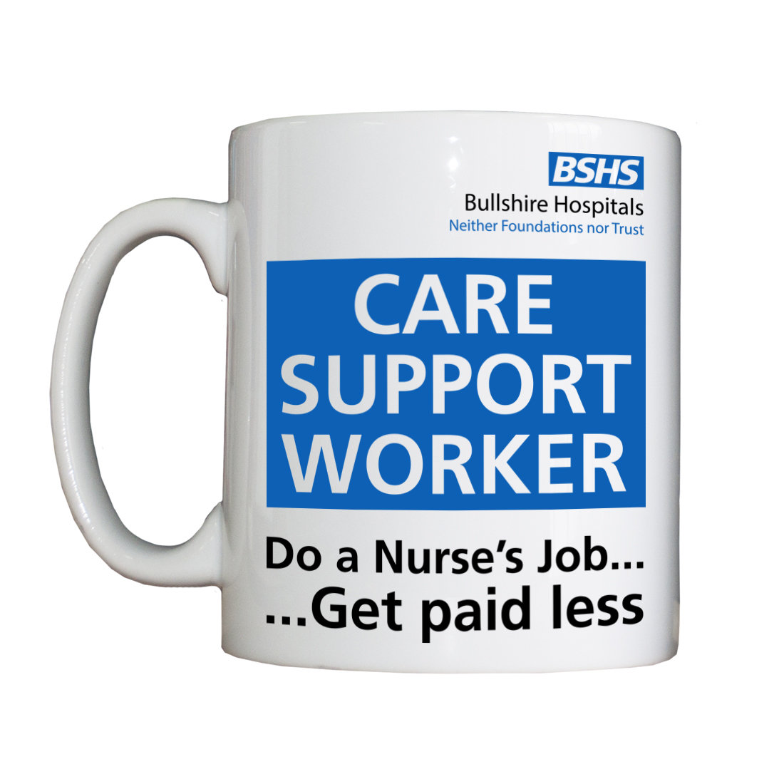 Personalised 'Care Support Worker' Drinking Vessel BSHSCareSupportWorkerVessel