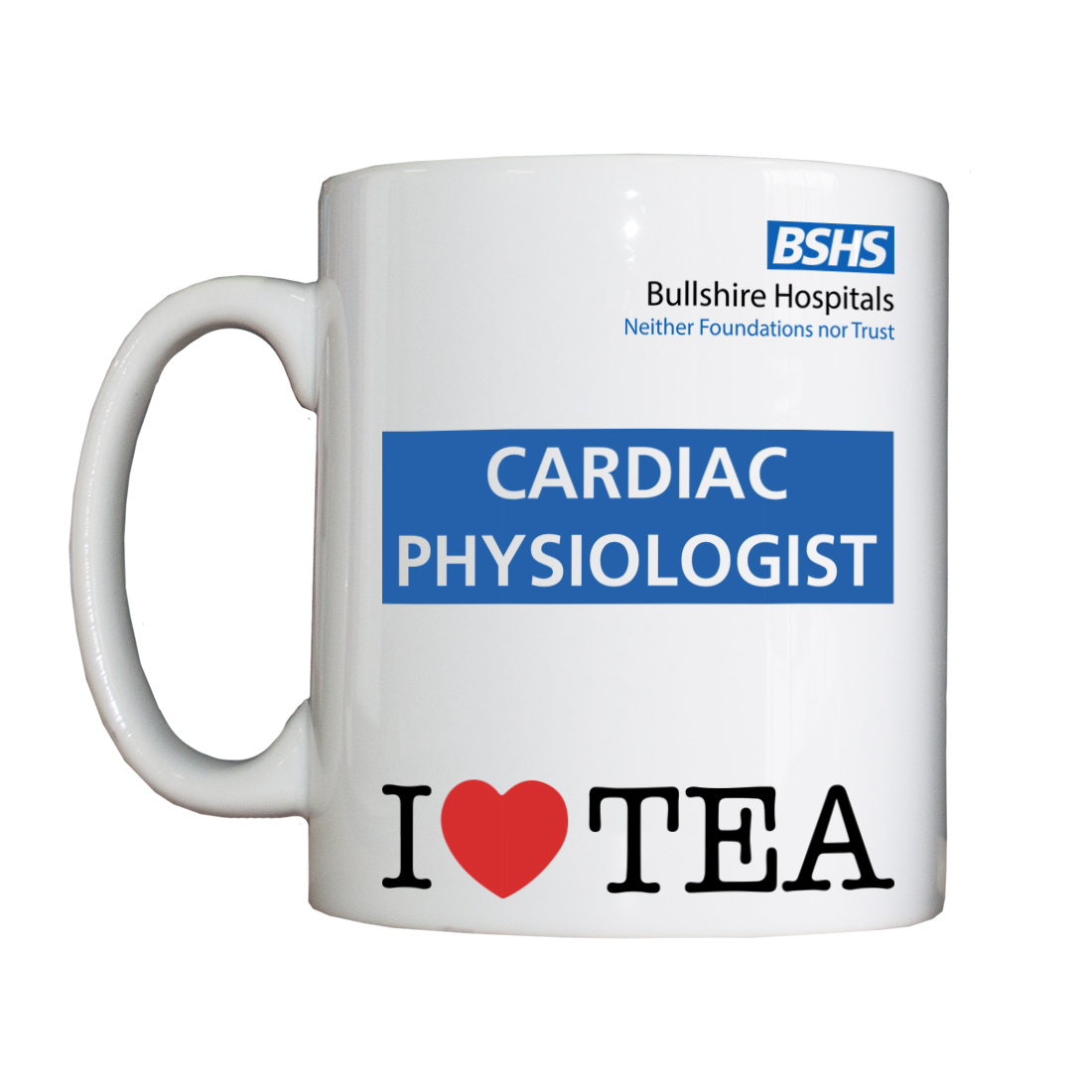 Personalised 'Cardiac Physiologist' Drinking Vessel BSHSCardiacPhysiologiseVessel