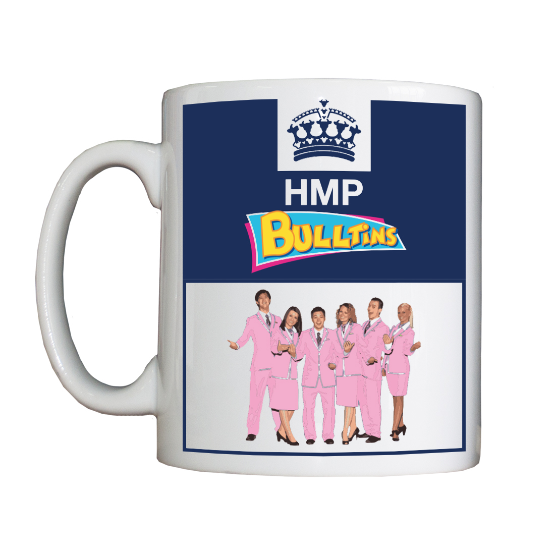 Personalised 'HMP Bulltins' Drinking Vessel (Mug) HMPBulltinsVessel
