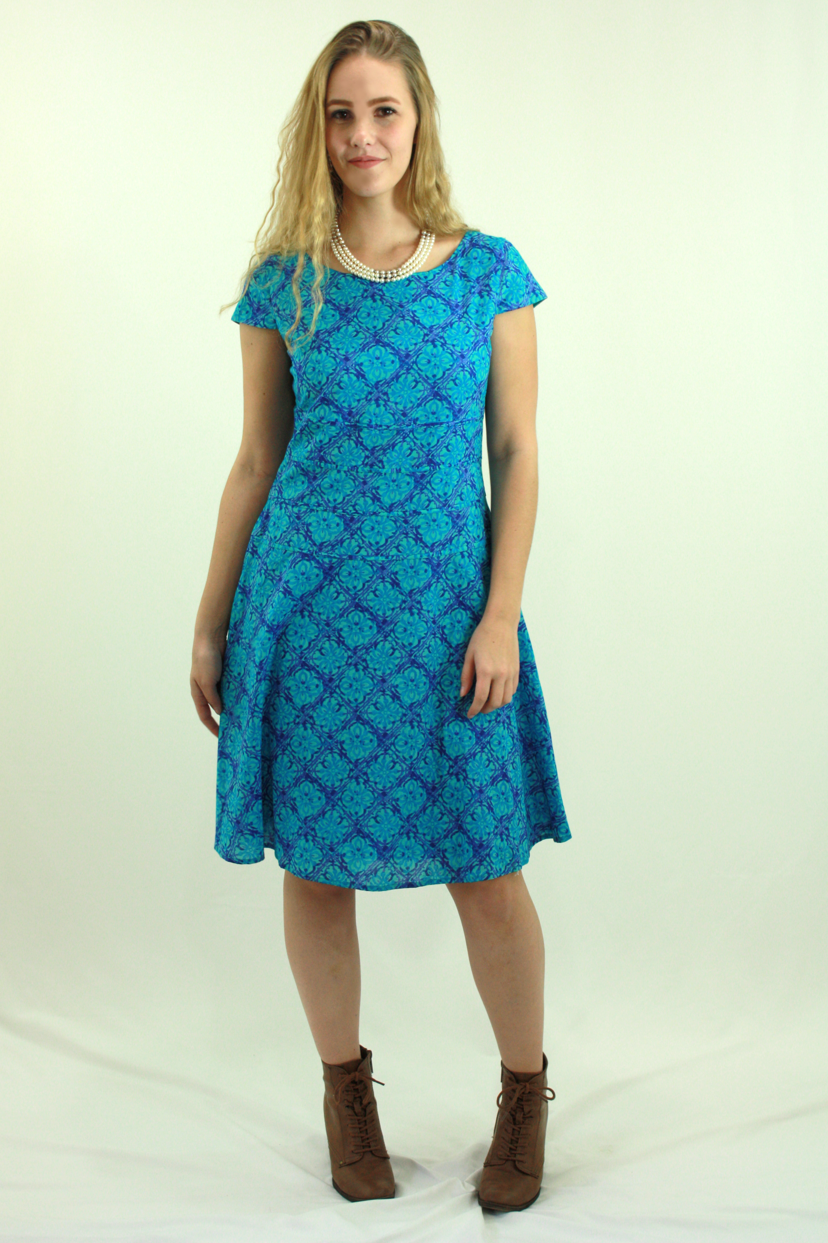 Blue Casual Dresses