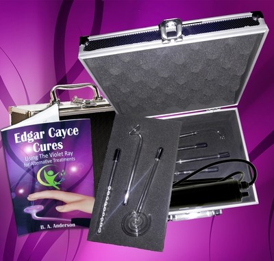 Violet Ray Recommended By Edgar Cayce Tesla High Frequency Coil