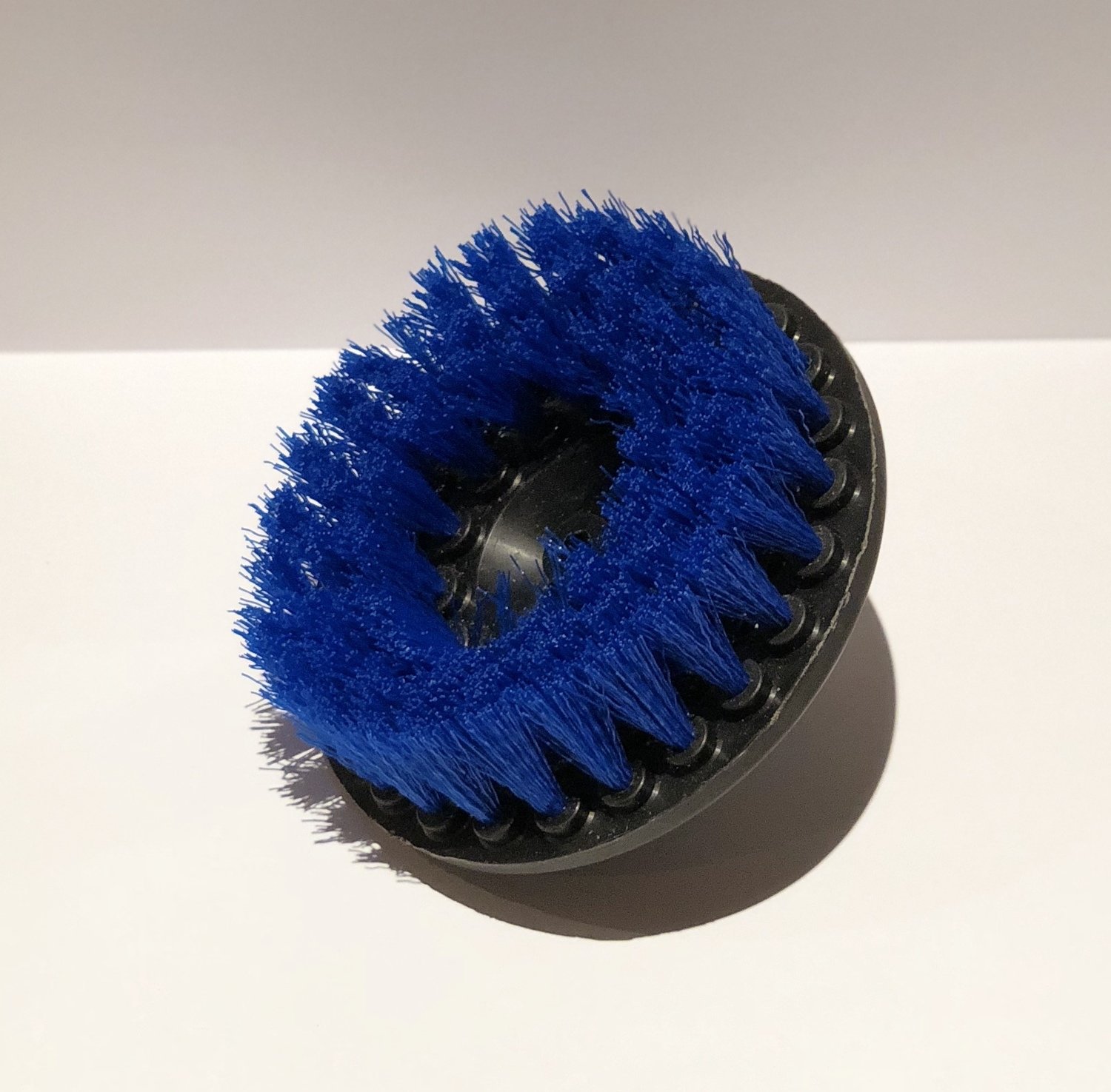 Drill Powered Tile and Grout Drill Brush Attachment