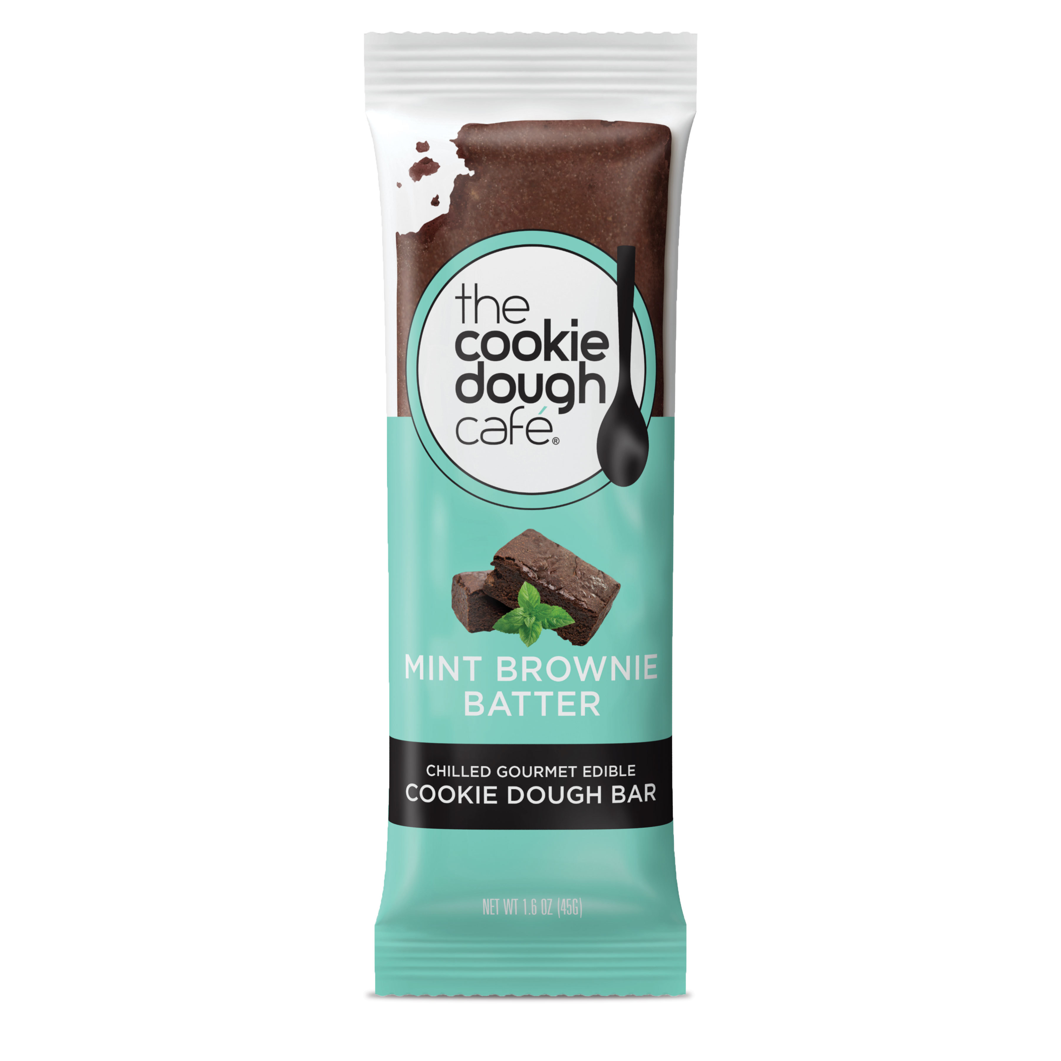 Mint Brownie Batter Cookie Dough Bars 16 Pack (1.6 oz each) 7030