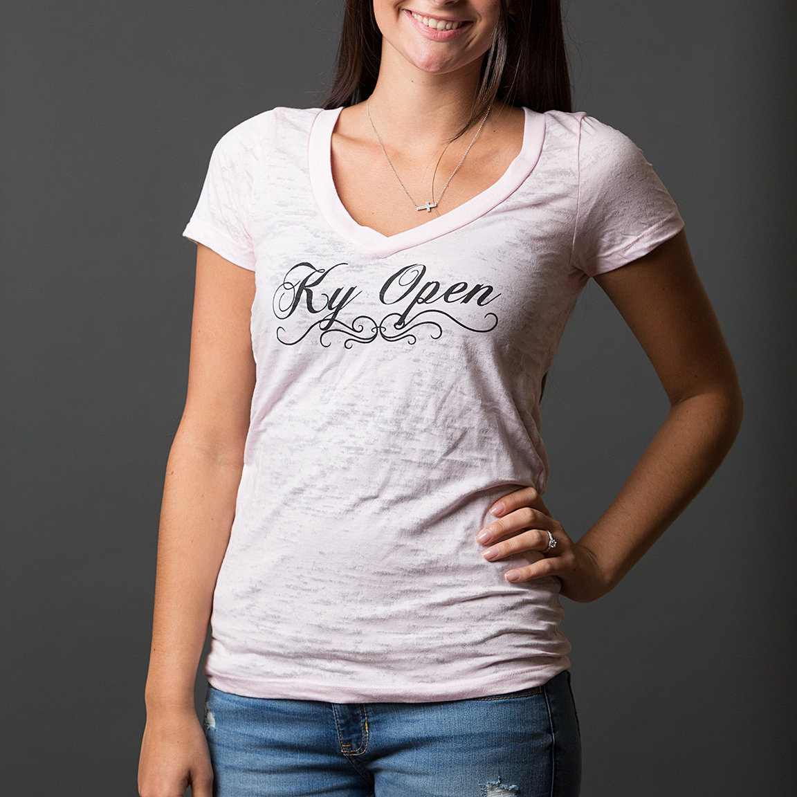 Official KY Open V-Neck T-Shirt