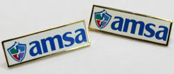 AMSA Logo Lapel Pin 3
