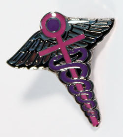 Caduceus Pin--Women in Medicine 5