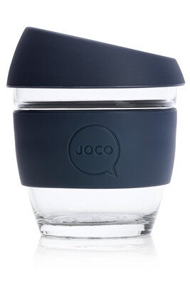JOCO 8oz Reusable Glass Cup (Small Cup Size) – Mood Indigo JOCO 8oz Reusable Glass Cup (Small Cup Size) – Mood Indigo