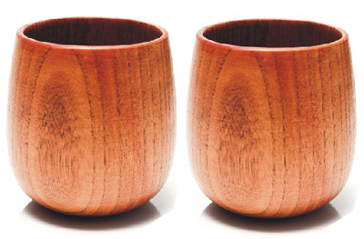 Bluebottles Wooden Cup - Twin Pack