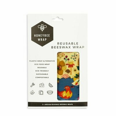 Honeybee Wraps - Medium Wrap (Twin Pack)