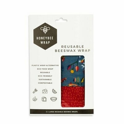 Honeybee Wraps - Large Wrap (Twin Pack)
