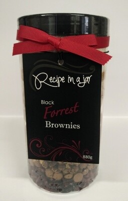 Recipe in a Jar - Black Forrest Brownies Mix 880g