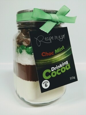 Recipe in a Jar - Drinking Cocoa (Choc Mint) 315g