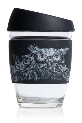 JOCO 12oz Reusable Glass Cup (Mug Size) Artist Series - Jen Lobo JOCO 12oz Reusable Glass Cup (Mug Size) Artist Series - Jen Lobo